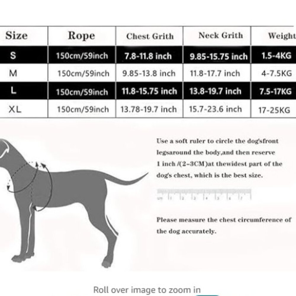 New Colorful Dog Collar, leash & Harness set For Large dogs - Picture 4 of 4